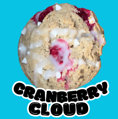 "Cranberry Cloud: A Sweet & Tart Heavenly Bite"