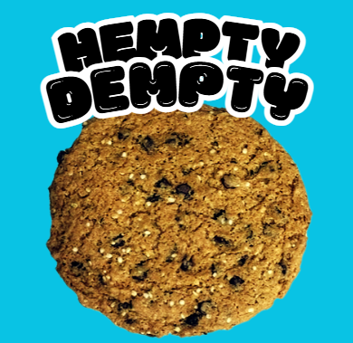 The Hempty Dempty Cookie- Chocolate Chip & Hemp Hearts